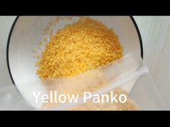 Des miettes de pain en couche croustillante en pannois doré à sec