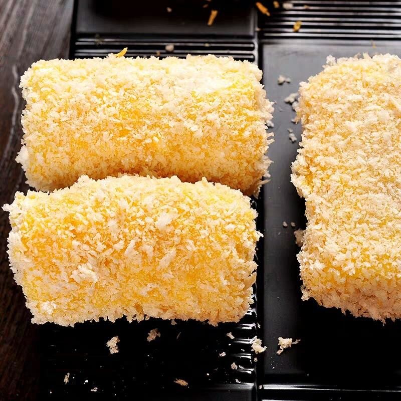 Chapelure Panko Jaune Certifiée HACCP avec 10% d'Humidité pour Aliments Frits - Style Japonais Sans OGM