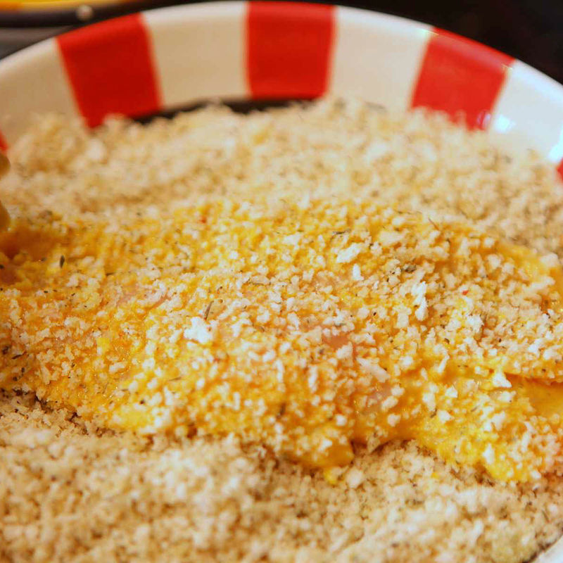 Chapelure Panko Jaune Certifiée HACCP avec 10% d'Humidité pour Aliments Frits - Style Japonais Sans OGM