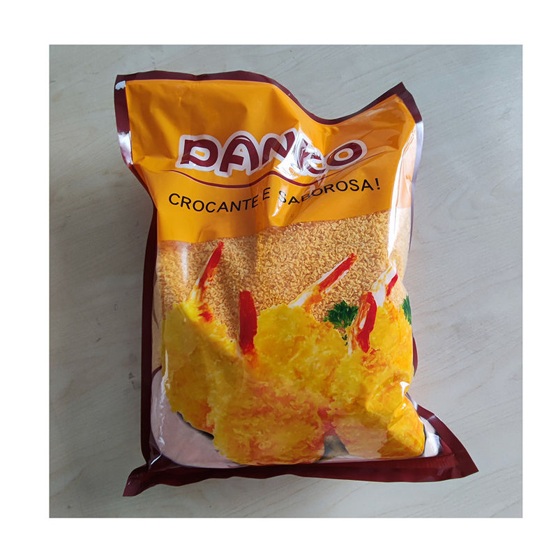 5 mm en forme d'aiguille Panko jaune miettes de pain HACCP certifié pour la friture de crevettes ou de poulet