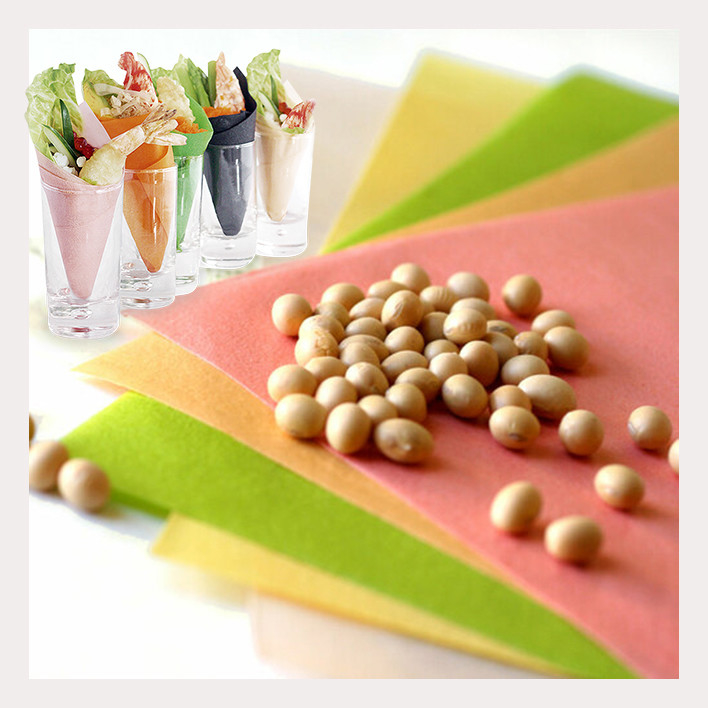 Coloriage enveloppant le sushi et la crêpe de soja Parfait pour le sushi