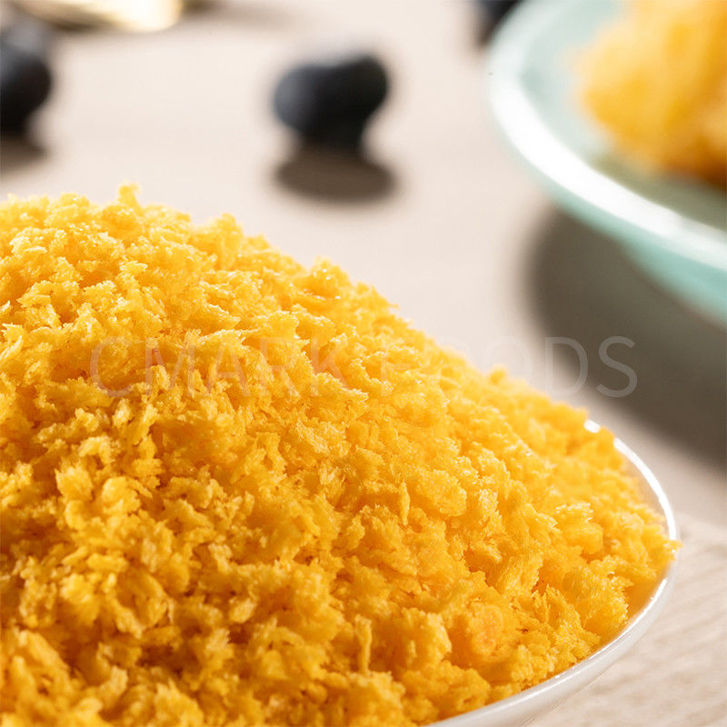 Des miettes de pain Panko croquantes blanches ou jaunes / sac de pain en papier kraft pour cuire et frire