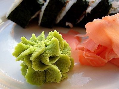 80-100 Maillage Wasabi pur en poudre Vert Couleur naturelle Pimenté Goût