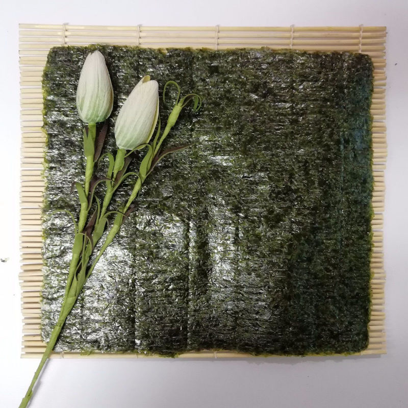 21*19cm pleine taille Algues grillées feuille de Nori 100 50 feuilles / sac