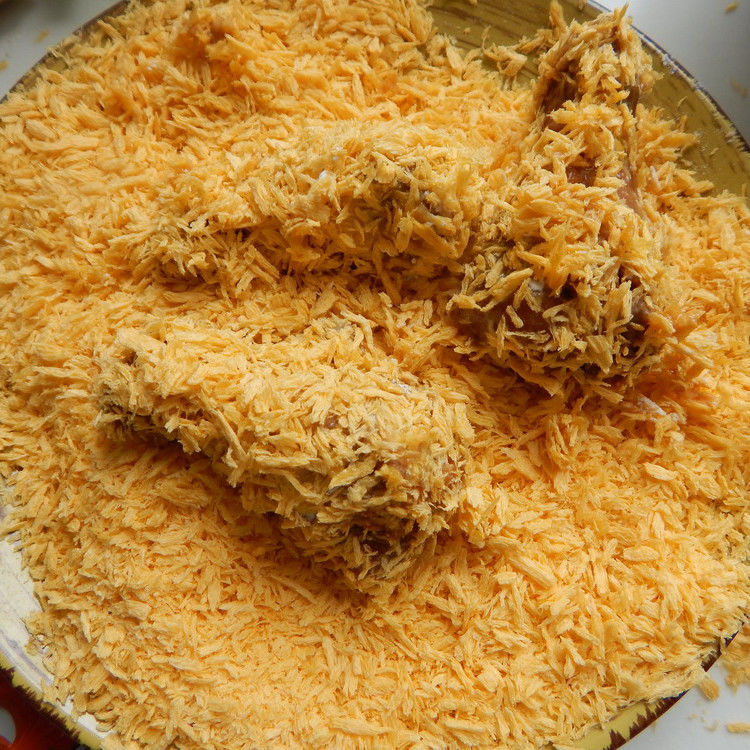 HACCP HALAL Certifié 2-12mm Taille Panko miettes de pain avec une humidité maximale de 10% pour les aliments frits