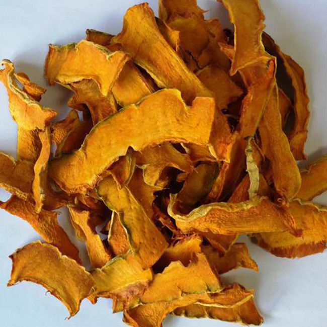 Légumes déshydratés en vrac Flocons de citrouille orange rouge à 8% d'humidité maximum et sans odeurs ou arômes étrangers à l'exportation