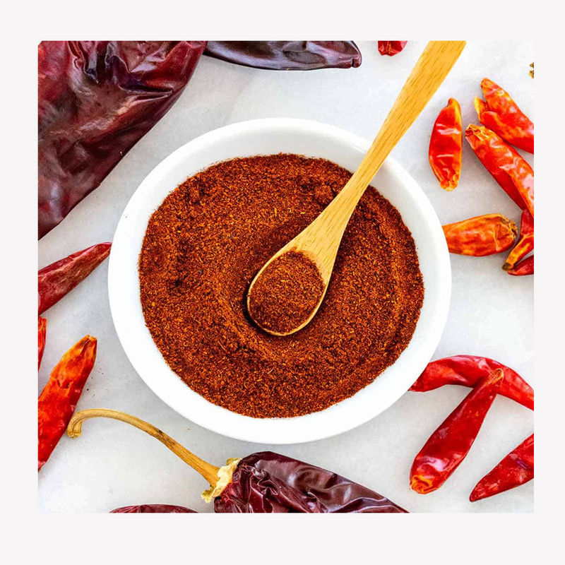 Produits végétaux déshydratés certifiés HACCP en vrac Piment rouge en poudre Piment de campagne en poudre et piment de chili