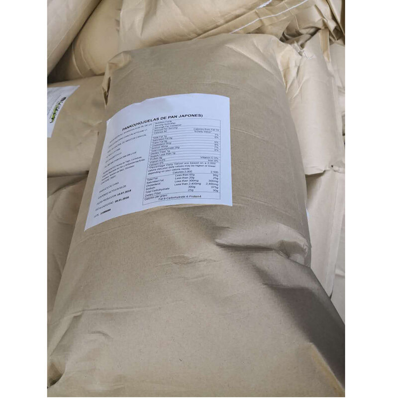 Chapelure sèche en vrac certifiée HALAL avec une durée de conservation de 24 mois et faible en calories pour la fabrication alimentaire