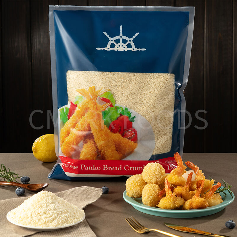 Chapelure Panko de qualité supérieure, taille 2-12 mm, avec une durée de conservation de 24 mois et certification HALAL HACCP