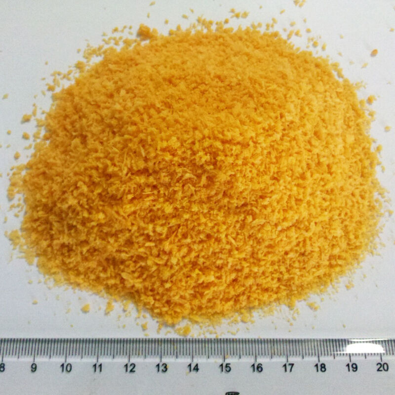Des miettes de pain Panko japonais de qualité supérieure avec une texture croquante et une longue durée de conservation en blanc et jaune