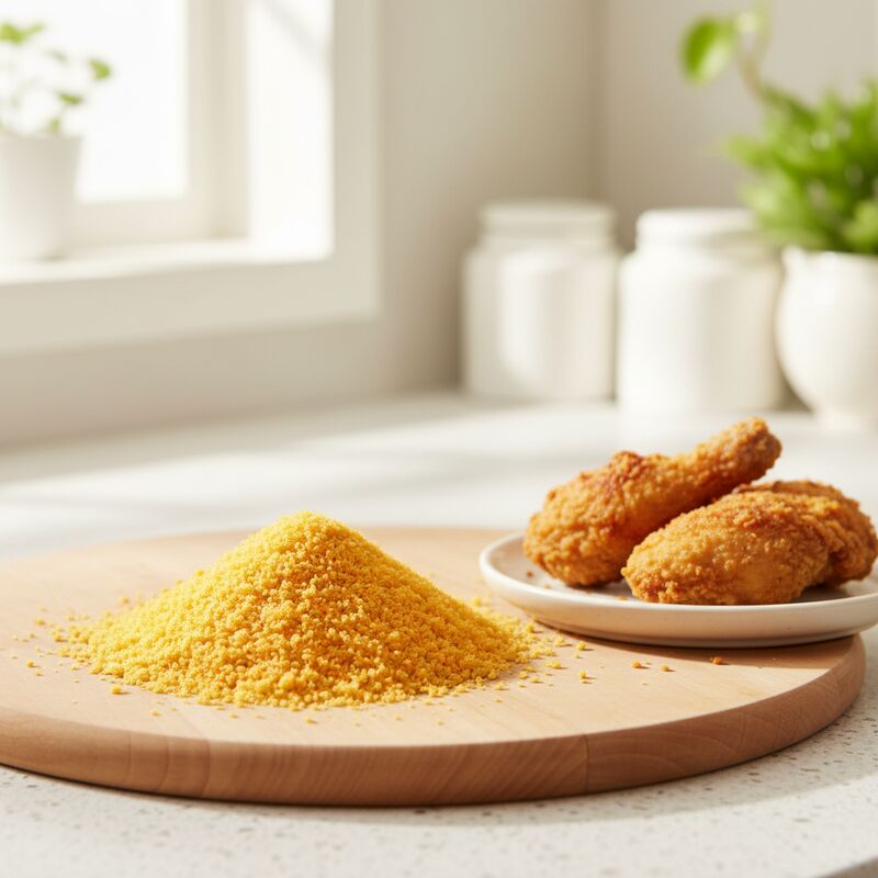 Chapelure Panko Style Japonais avec Texture Croustillante et Durée de Conservation de 24 Mois pour les Aliments Frits