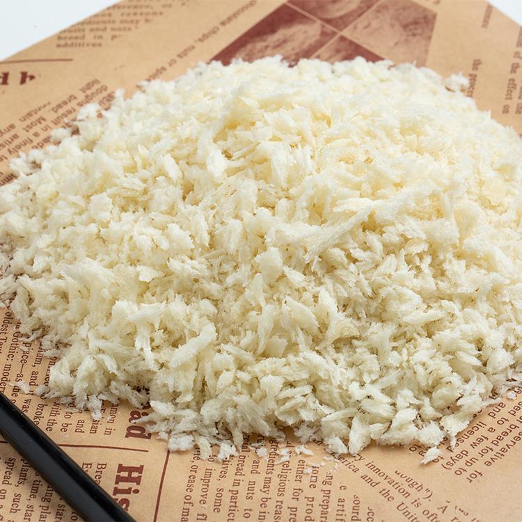 Des miettes de pain Panko en forme d'aiguille de 4-8 mm de qualité supérieure avec une faible absorption d'huile et une durée de conservation de 18 mois