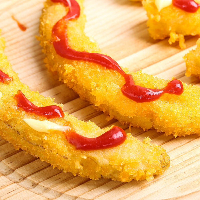 White Panko Bread Crumbs 4-6mm Salt Reduced Healthy Coating Fried Foods 1kg 10kg Bag