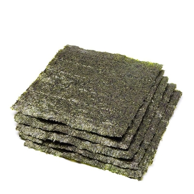 Feuilles de nori séchées aux algues 100 par sac vert doré pour sushi