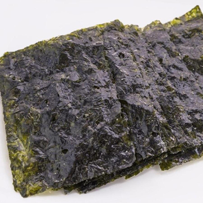 Feuille de nori aux algues rôties pleine grandeur 100 feuilles par sac