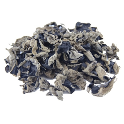 Champignon noir sec d'ANNONCE pour faire cuire le champignon taille de 2 - de 2.5cm
