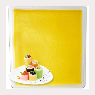 Des feuilles de maménori de style jaune 20 pièces pour faire du sushi facile