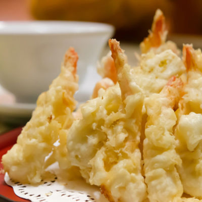 La pâte de tempura pour une tempura parfaitement frite