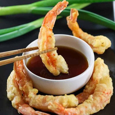 Une farine de tempura savoureuse, externe blanche, parfaite pour des créations savoureuses.