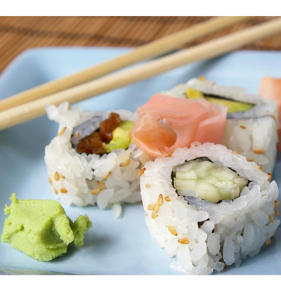 Poudre de Wasabi biologique japonaise pour épices ou assaisonnements de sushi