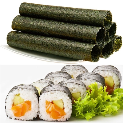 19*21cm Algues Nori Pour le Sushi, Algues torréfiées en feuille de Nori