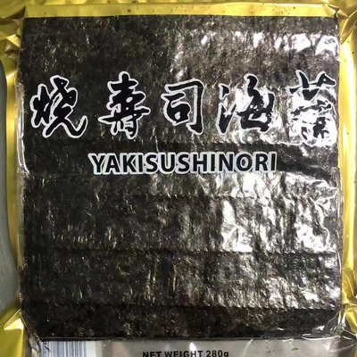 Conservation fraîche et sèche pour le Nori Sushi 100 pièces avec saveur d'algues naturelles