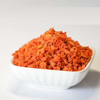 Vente à chaud Carotte déshydratée Carottes séchées 3*3MM