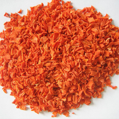 Grains de carotte séchée riche en nutriments