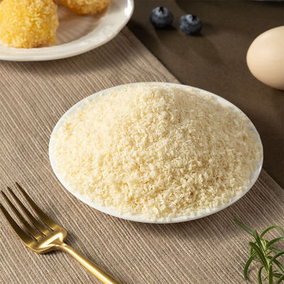 Des miettes de pain fin blanches et blanches blanches et jaunes Panko miettes de pain pour la friture HALAL HACCP certifié