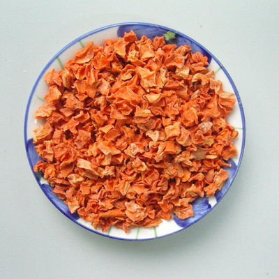 Céréales fraîches Chips de carotte séchées Dégraissées