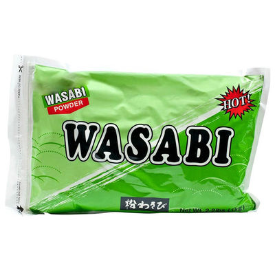 Couleur naturelle goût Wasabi pur poudre verte 100-120 mailles Max 8% d'humidité