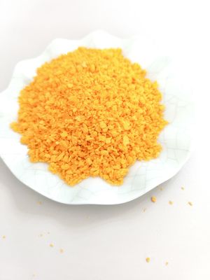 Des miettes de pain jaune croustillantes pour une cuisson plus saine