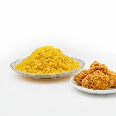 2-12 mm en forme d'aiguille Panko miettes de pain avec une durée de conservation de 24 mois en blanc, jaune, orange couleurs