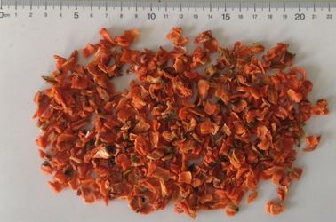 La carotte sèche par catégorie d'alimentation ébrèche la couleur orange avec le stockage frais sec d'endroit
