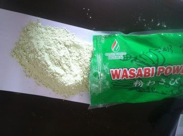 Poudre pure de wasabi de raifort de nourritures vertes de sushi