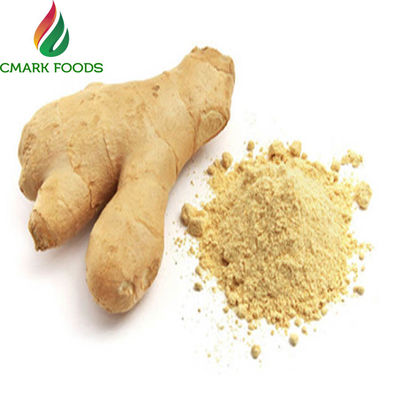 La couleur naturelle déshydratée a séché l'humidité de Ginger Powder 8%